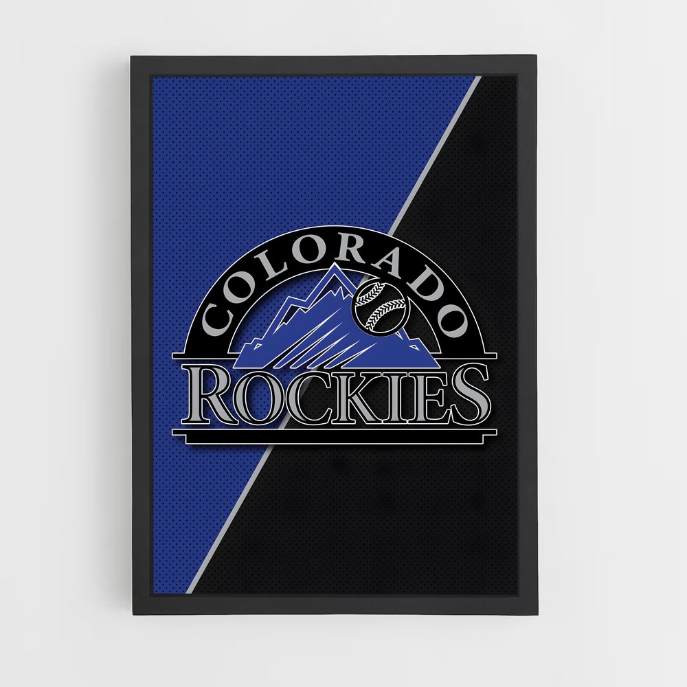 Poster Duel des Rockies – affiche Baseball (vue 2)